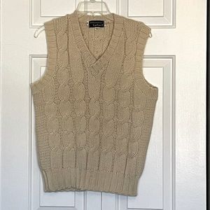 Vintage wool sweater vest